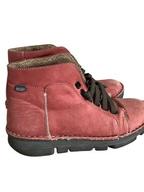 On Foot newbuck suede leather water repellent sneaker boots